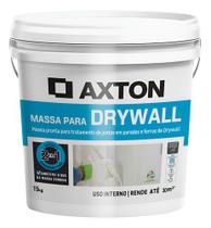 Massa Para Drywall 15 Kg Axton 2 Em 1 Pronta Para Uso