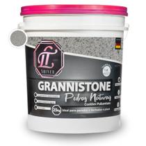 Massa Para Efeito Pedras Naturais Grannistone 25 Kg - LT Shiner