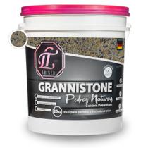 Massa Para Efeito Pedras Naturais Grannistone 25 Kg - LT Shiner
