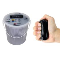 Massa para exercícios manuais e Cando Theraputty Standard Black