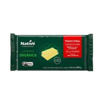 Massa para Lasanha Orgânica Native 200g - 100% Orgânica e Sem Conservantes