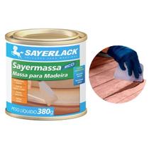 Massa Para Madeira Base Água Sayermassa 380g Sayerlack