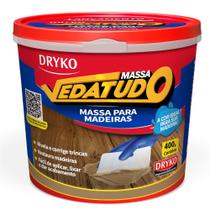 Massa para madeira reparo e calafetação 400 g - Vedatudo (Eucalipto) Massa para madeira reparo e calafetação 400 g - Vedatudo (Eucalipto)