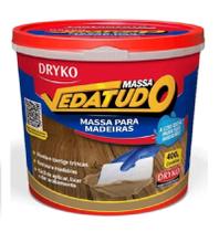 Massa Para Madeiras Mogno 400G Vedatudo Dryko Massa Para Madeiras Mogno 400G Vedatudo Dryko
