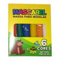 Massa Para Modelar 65g 6 Cores - Massabel