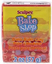 Massa para Modelar Assar no Forno Sculpey Bake Shop Vermelha 57g Massa para Modelar Assar no Forno Sculpey Bake Shop Vermelha 57g