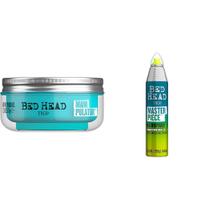 Massa para modelar cabelo e spray de cabelo TIGI Bed Head 57g+340ml Massa para modelar cabelo e spray de cabelo TIGI Bed Head 57g+340ml