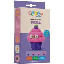 Massa para Modelar Clayeez Mirtila 38G com Passo a Passo Ilustrado