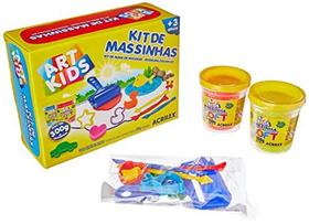 Massa Para Modelar Criativa Art Kids 3 300G.C/Moldes