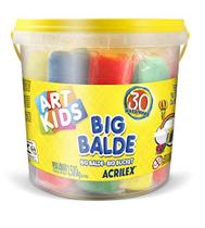 Massa Para Modelar Criativa Art Kids Big Balde 30 Un 1,5Kg Massa Para Modelar Criativa Art Kids Big Balde 30 Un 1,5Kg