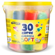 Massa para Modelar Criativa ART KIDS BIG Balde 30 Unidades - 1,5KG