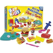 Massa Para Modelar Criativa Art Kids Hora Do Lanche 200G