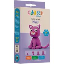 Massa para Modelar Criativa Clayeez Miau 38G Massa para Modelar Criativa Clayeez Miau 38G