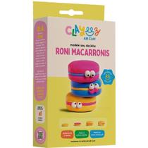 Massa para Modelar Criativa Clayeez Roni Macarronis 38G