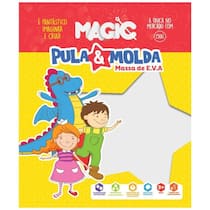 Massa para modelar criativa magic eva 150g com 15 cores - CIRANDA Massa para modelar criativa magic eva 150g com 15 cores - CIRANDA