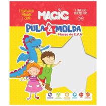 Massa para modelar criativa magic eva 150g com 15 cores - CIRANDA