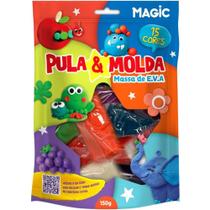 Massa para Modelar Criativa Pula e Molda 150G Magic 15CORE