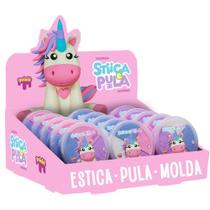 Massa para Modelar Criativa Stica e Pula Unicornio 4CORES( DP.C/15