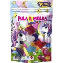 Massa para Modelar Criativa Unicornio 300G com 30 Cores Massa para Modelar Criativa Unicornio 300G com 30 Cores