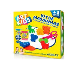 Massa para Modelar Kit de Massinhas ArtKids com 7 Acessórios - Art Kids