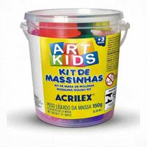 Massa para Modelar Kit De Massinhas com Moldes 150g Massa para Modelar Kit De Massinhas com Moldes 150g