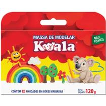 Massa para modelar koala c/ 12 cores pct com 06 - GNA