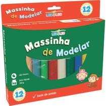 Massa para Modelar Leoleo 12 Cores Massa para Modelar Leoleo 12 Cores