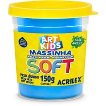 Massa para Modelar SOFT 150G Azul À Base de Amido