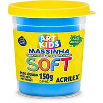 Massa Para Modelar Soft 150G.Azul Bs.Amido