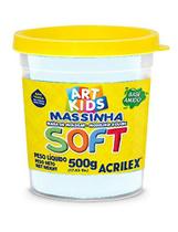 Massa Para Modelar Soft 150G.Branco Neve Bs Amido
