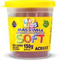 Massa para Modelar SOFT 150G Chocolate Base Amido Massa para Modelar SOFT 150G Chocolate Base Amido