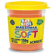 Massa para Modelar SOFT 150G Laranja À Base de Amido