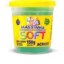 Massa para Modelar SOFT 150G Verde À Base de Amido