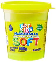 Massa Para Modelar Soft 500G.Am.Limao Bs.Amido