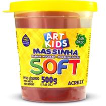 Massa para Modelar SOFT 500G Chocolate À Base de Amido