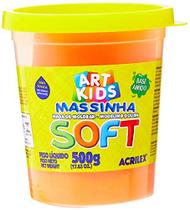 Massa Para Modelar Soft 500G.Laranja Bs.Amido