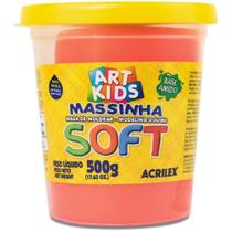 Massa para Modelar SOFT 500G.VERMELHO Bs.amido