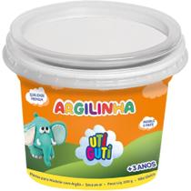 Massa para Modelar Utiguti Argilinha Branca 200G