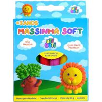 Massa Para Modelar Utiguti Glitter 90G 6Cores Massa Para Modelar Utiguti Glitter 90G 6Cores