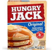 Massa para panqueca e waffle hungry jack pancake mix 907g