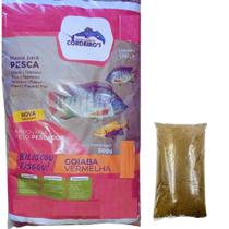 Massa Para Pesca Goiaba Vermelha 500g Para Tilapia Tambas