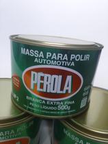 Massa para Polir Automotiva Pérola N2 Extra Fina Branca 500 gr