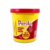 Massa para polir base agua n2 1kg perola Massa para polir base agua n2 1kg perola