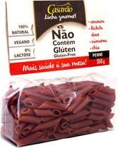 Massa Penne de Arroz, Cenoura, Batata Doce, Cúrcuma e Chia Casarão 300g