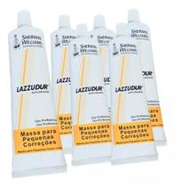 massa pequenas correçoes automotiva kit c/ 5 unidades Lazzuril 200g