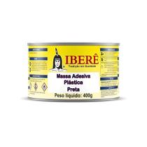 Massa Plastica 400 Grs Preta Ibere Massa Plastica 400 Grs Preta Ibere