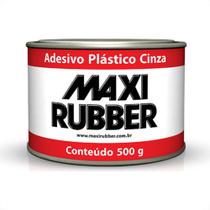 Massa Plastica 500Gr Maxi Rubber Cinza Massa Plastica 500Gr Maxi Rubber Cinza