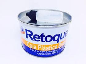 Massa plastica branca 400g- - RETOQUE