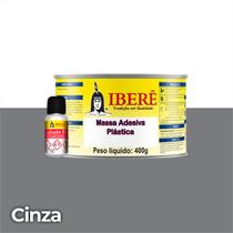 Massa Plastica Branca / Cinza / Preta Granitos e Moveis 400g Ibere