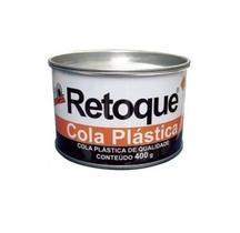 Massa Plastica Cinza Com Catalizador 400 Gramas - RETOQUE